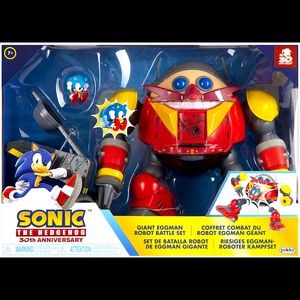 Sonic the hedgehog Dr Eggman  Playset  Brand New  New Sealed